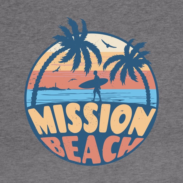 Vintage Surfing Mission Beach, California // Retro Summer Vibes // Grunge Surfer Sunset by Now Boarding